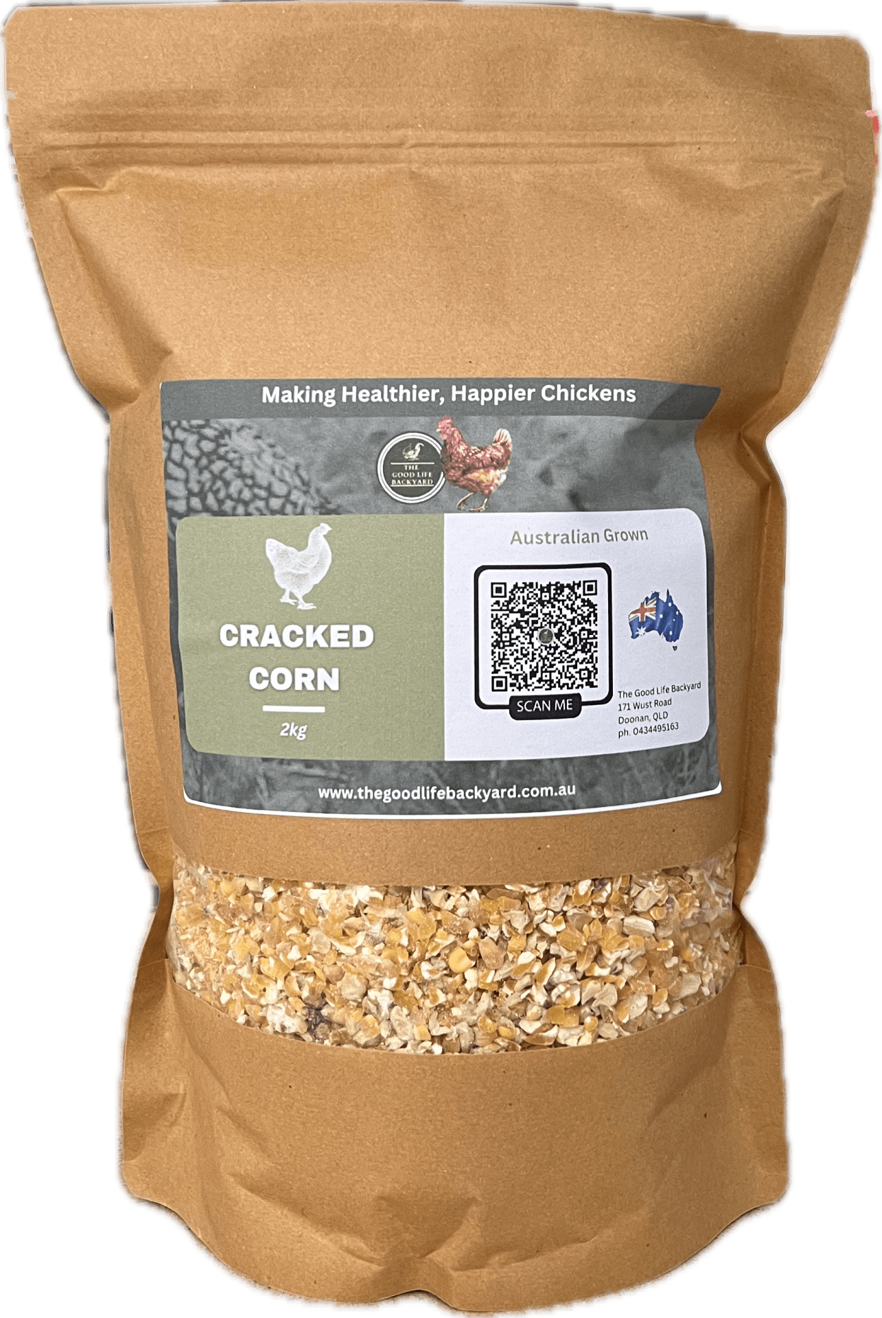 Cracked Corn 2kg - Image 2