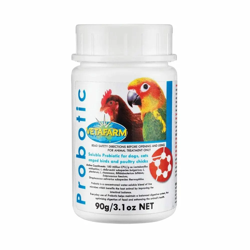 Vetafarm Probiotic for Chickens, Birds, Dogs and Cats