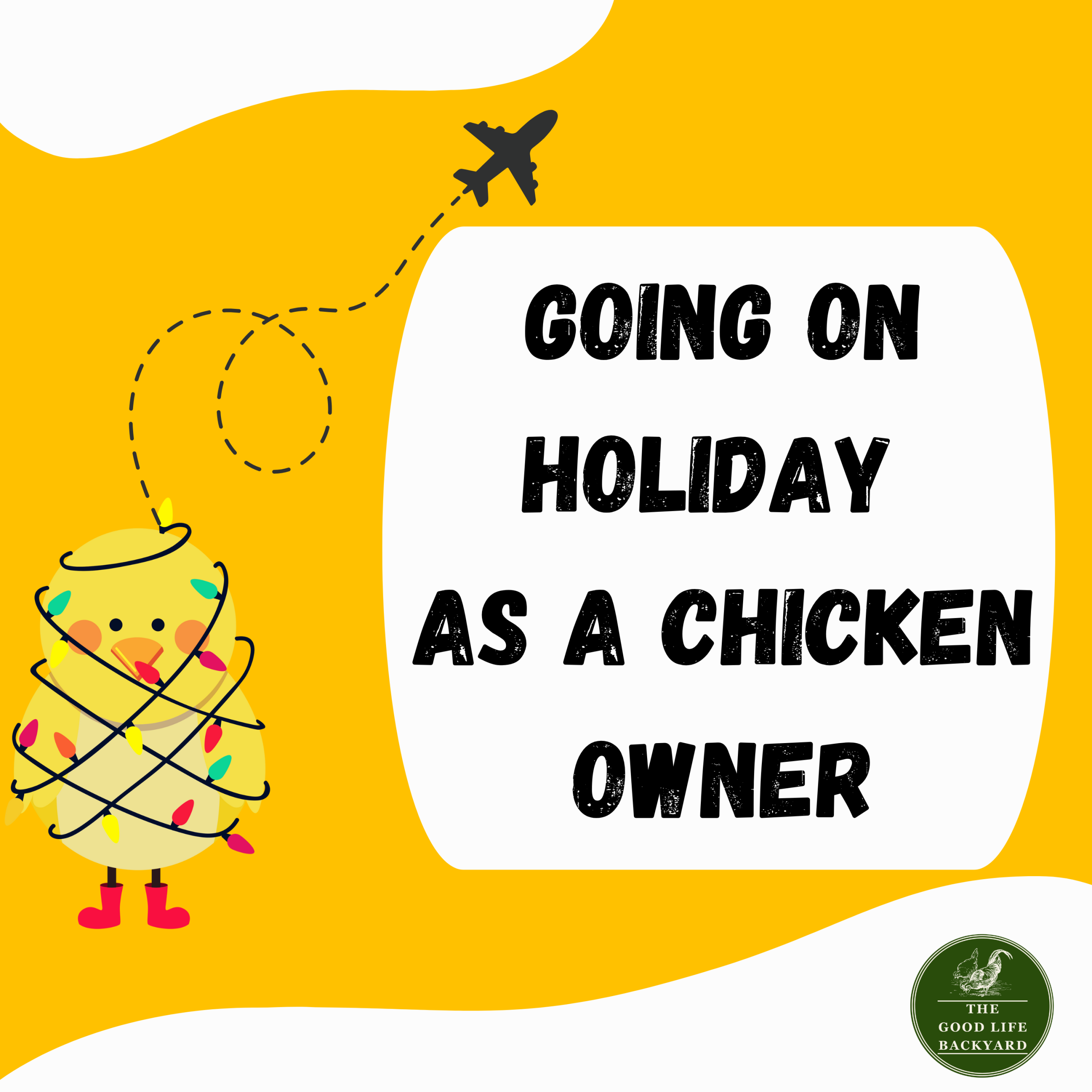 Going on holiday as a chicken owner