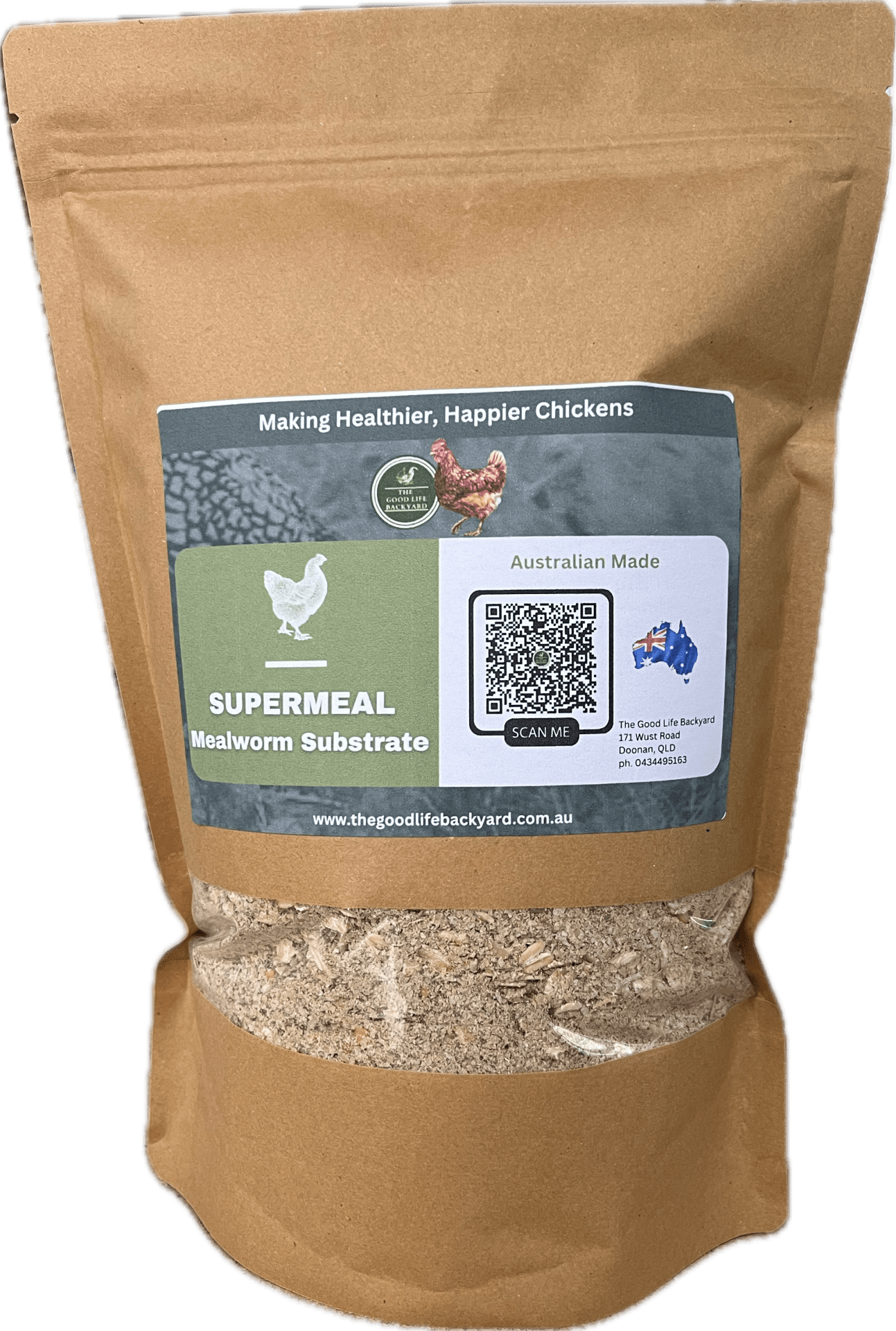 SuperMeal Mealworm Substrate | Nutrient-Rich, 100% Australian - Complete Nutrient Supply Carpeting Substrate