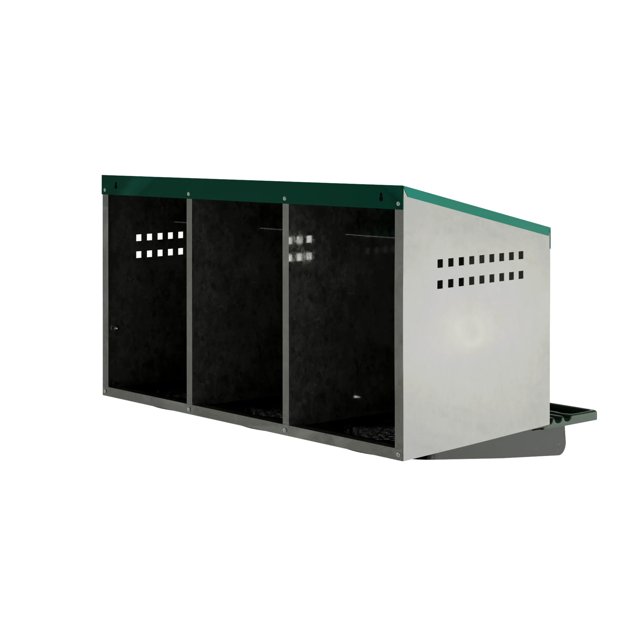TGLB Triple Rollaway Nesting Box Externally Mounted - Image 5